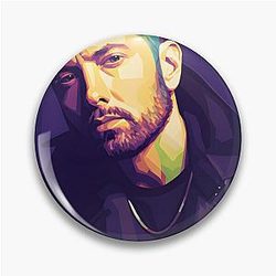 Eminem Art Pin