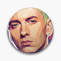 Eminem Pop Art Pin