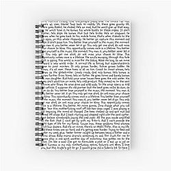 Eminem - Lose Yourself Notebook