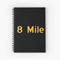 Eminem 8 Mile Spiral Notebook