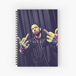 Eminem Pop Art Spiral Notebook