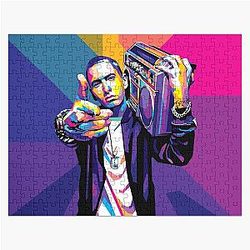 Eminem in WPAP Style Jigsaw Puzzle