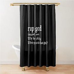 Rap God by Eminem Shower Curtain