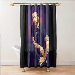 Eminem Pop Art Shower Curtain