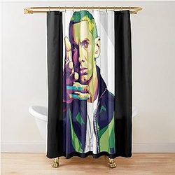 Eminem Pop Art Shower Curtain