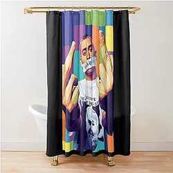 Eminem Pop Art Shower Curtain