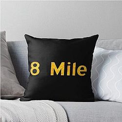 8 Mile Eminem Old Stuff Throw Pillow