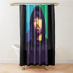 Eminem Pop Art Shower Curtain