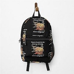 Eminem Spaghetti Meme (black) - 8 mile, Funny Eminem Meme, Mom's Spaghetti Meme Backpack