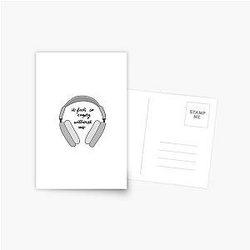 Eminem Lyrics Postcard