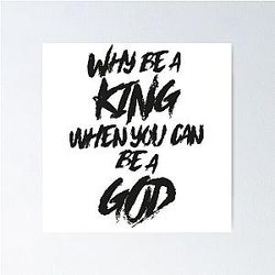 EMINEM - RAP GOD Poster