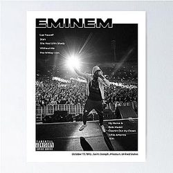 Eminem vintage poster