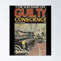 Eminem and Dre Guilty Conscience Poster