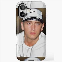 digital drawing of Eminem iPhone case