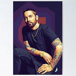 Eminem Pop Art Poster