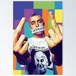 Eminem Pop Art Poster