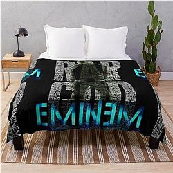 Rap God Eminem Throw Blanket