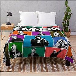 Mosaic Eminem Throw Blanket