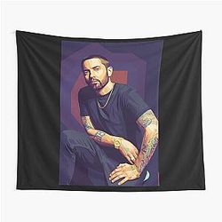 Eminem Pop Art Tapestry