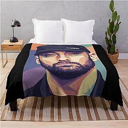 Eminem Pop Art Throw Blanket
