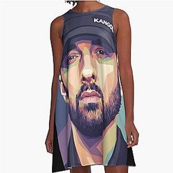 Eminem Pop Art A-Line Dress