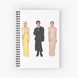 Anya Taylor-Joy, Emma D'Arcy, Jessica Chastain Spiral Notebook