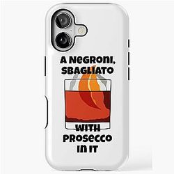 Emma D'Arcy Negroni Sbagliato with Prosecco iPhone Tough Case