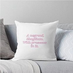 Emma D'Arcy Drink Choice Throw Pillow