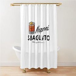 Emma D'Arcy Negroni Sbagliato Shower Curtain