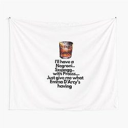 Negroni Spagliato Prosecco Mispronounced Emma D'Arcy Spoof drink Tapestry