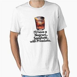 Negroni Spaghetti Prosciutto - Emma D'Arcy Spoof drink Essential T-Shirt