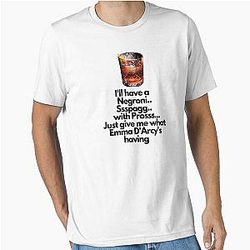 Negroni Spagliato Prosecco Mispronounced - Emma D'Arcy Essential T-Shirt