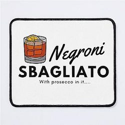 Emma D'Arcy Negroni Sbagliato Mousepad