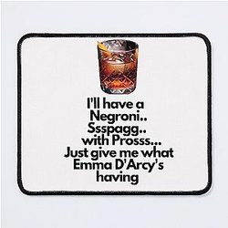 Negroni Spagliato Prosecco Spoof drink Mouse Pad