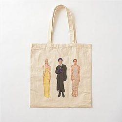 Anya Taylor Joy, Emma D'Arcy, Jessica Chastain Cotton Tote Bag