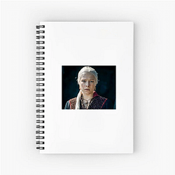 Legendary Actress Emma D'arcy Notebook