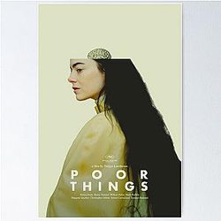 Poor things poster with emma stone