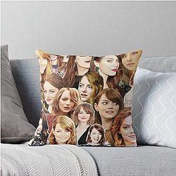 Emma Stone throw pillow
