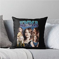 Emma Stone Retro Style Pillow