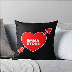 In Love with Emma Stone Pillow