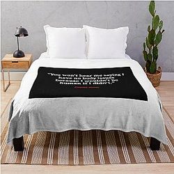 Emma Stone Throw Blanket