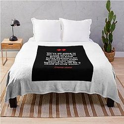Emma Stone Throw Blanket