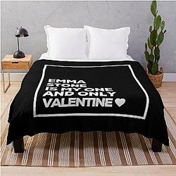 Emma Stone Is My One Valentine Throw Blanket