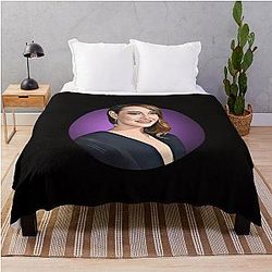 Emma Stone Throw Blanket