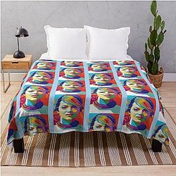 Andrew Garfield and Emma Stone Throw Blanket