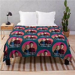 Andrew Garfield and Emma Stone Throw Blanket