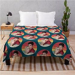 Andrew Garfield Emma Stone Throw Blanket