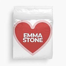 I Heart Emma Stone Duvet Cover