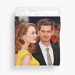 Andrew Garfield Emma Stone Duvet Cover