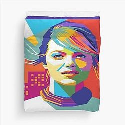 Andrew Garfield Emma Stone Duvet Cover